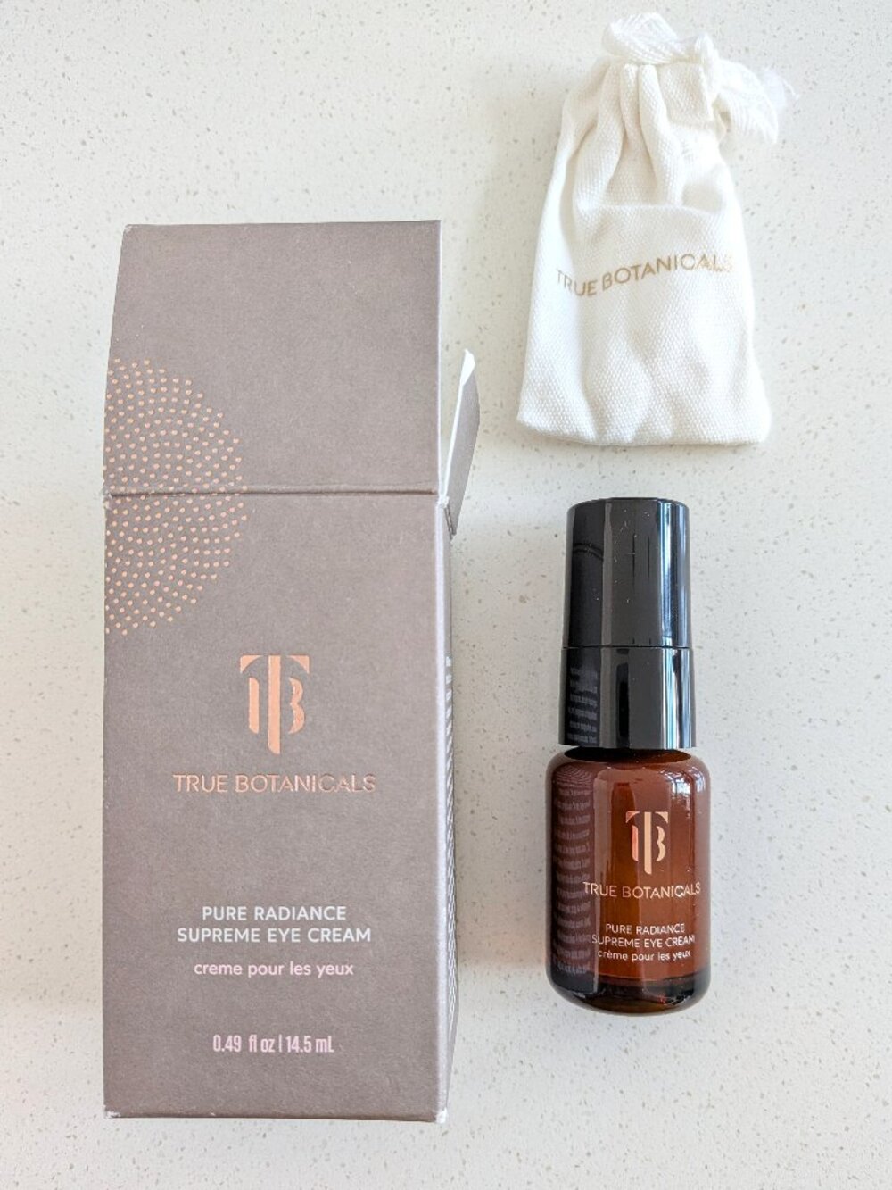 NEW True Botanicals Pure Radiance Supreme Eye Cream
